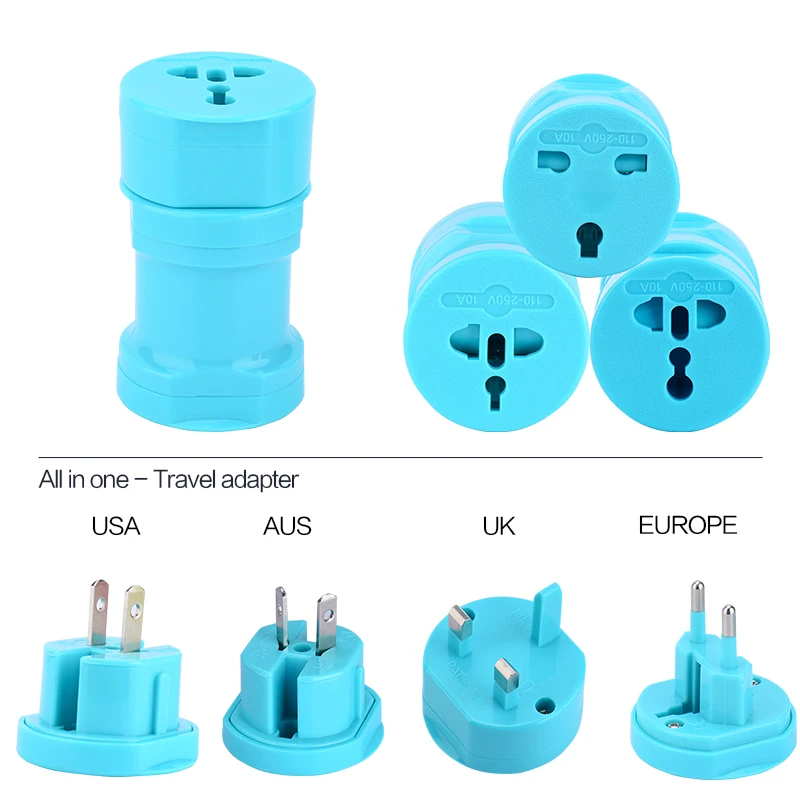 Portable Global Universal Travel Socket Converter Adapter