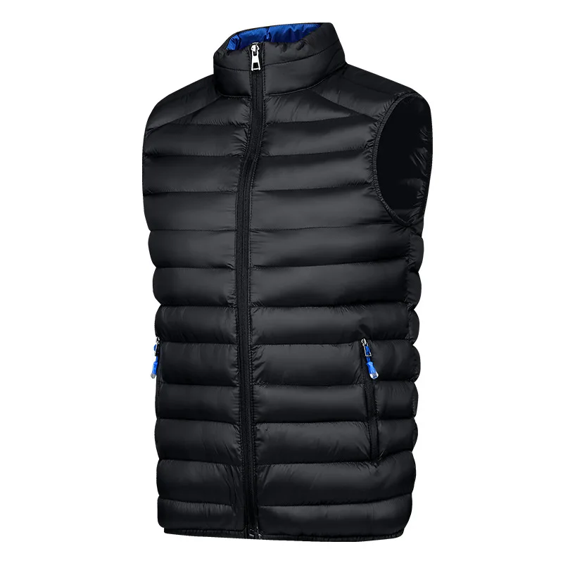 
Nylon puffer vest waist jacket quilting vest for men 
