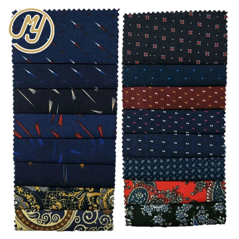 Тканые техники 100% поли полиэстер ткань печатных Красочные конструкции для мужской рубашки