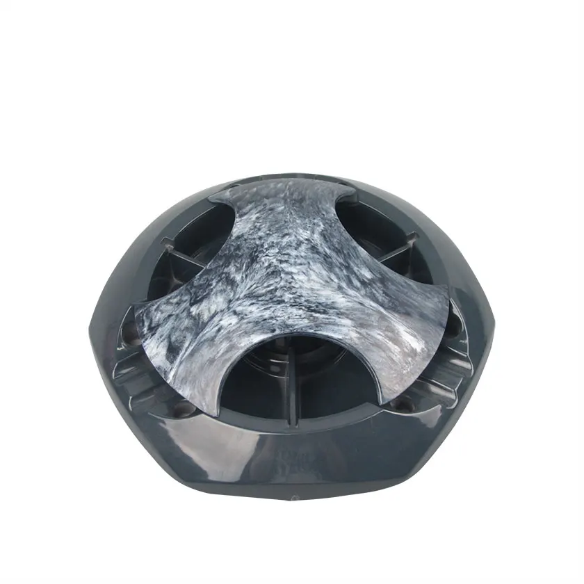 Modern design custom ashtray melanin plastic Moroccan windproof standing marble rolling ashtray crystal for cigar