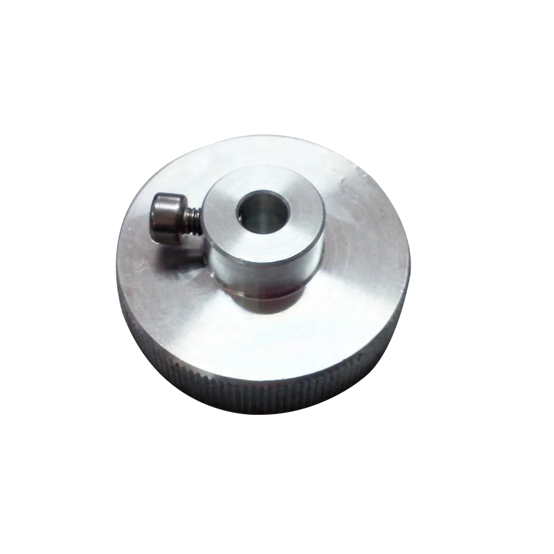 Детали двигателя, ручное колесо из алюминиевого сплава для шагового двигателя nema 23