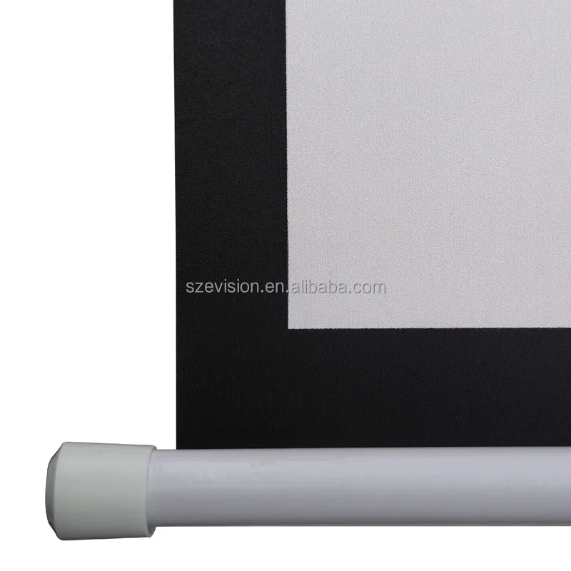 Professional manufacturer of wall hanging 3d fiberglass electric projection screen for education