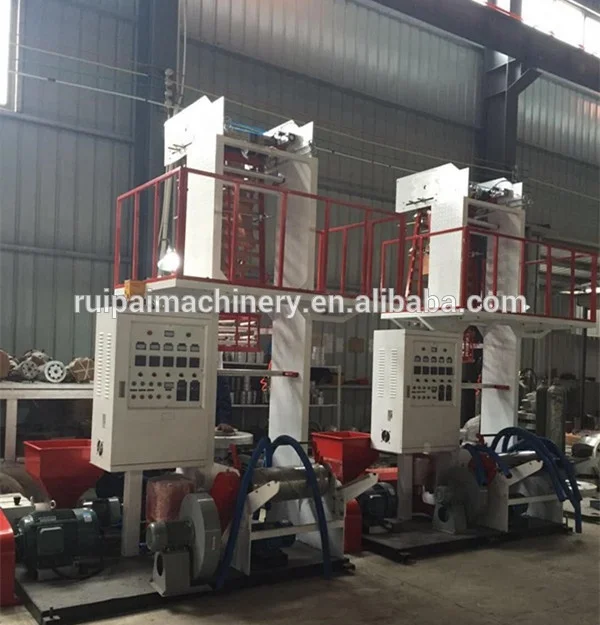 High Speed Recycled LDPE/HDPE Biodegradable/PVA/PLA Blown Extrusion Plastic Film Extruder Machine