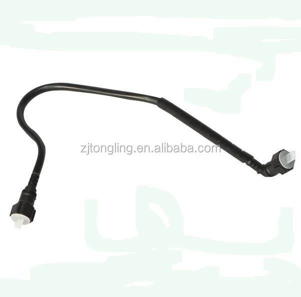 Formed fuel hose tube assembly