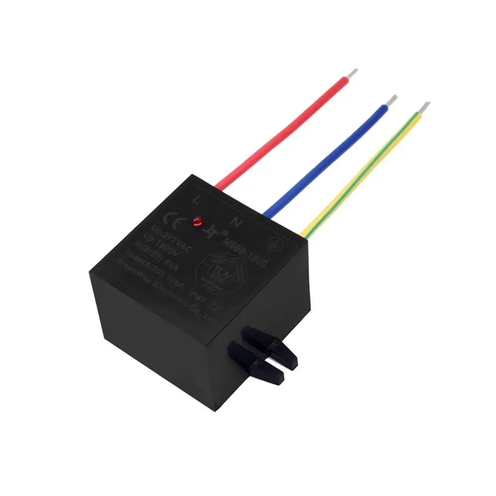 TUV Class III lightning 20kA 3P SPD устройство защиты от перенапряжения