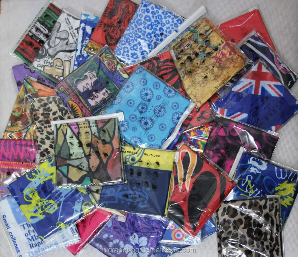custom Seamless Tube multifunctional tubular printing bandana