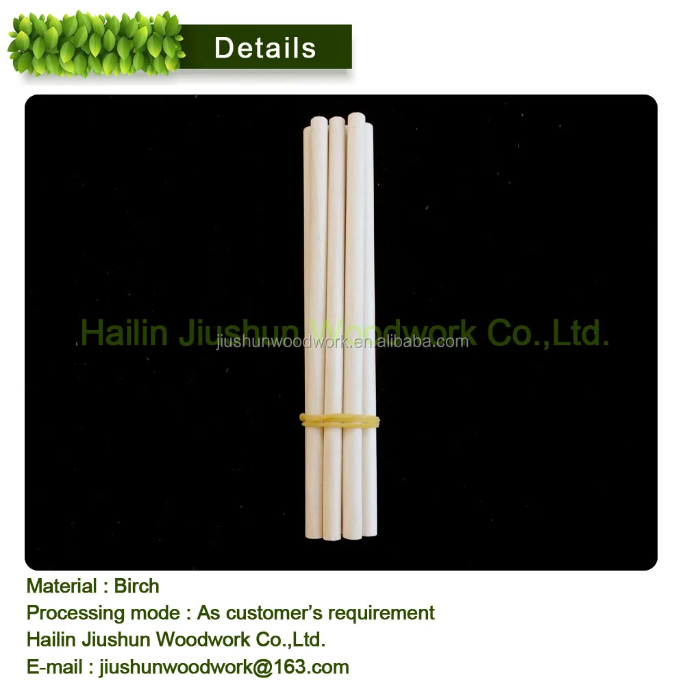 
Wooden dowel rod / round stick for craft candy decorate 