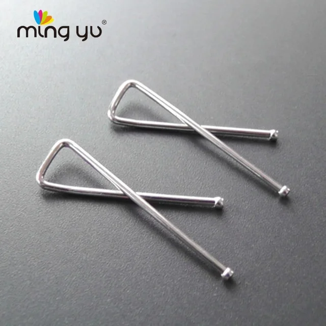 Мужские металлические зажимы для воротника рубашки