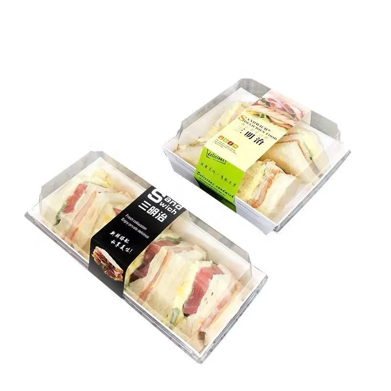 Fast delivery bread bags paper brown kraft bakery cake packaging with window