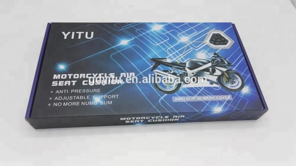 Offer more comfortable riding Motorcycle air gel seat  cushion and air cushion
