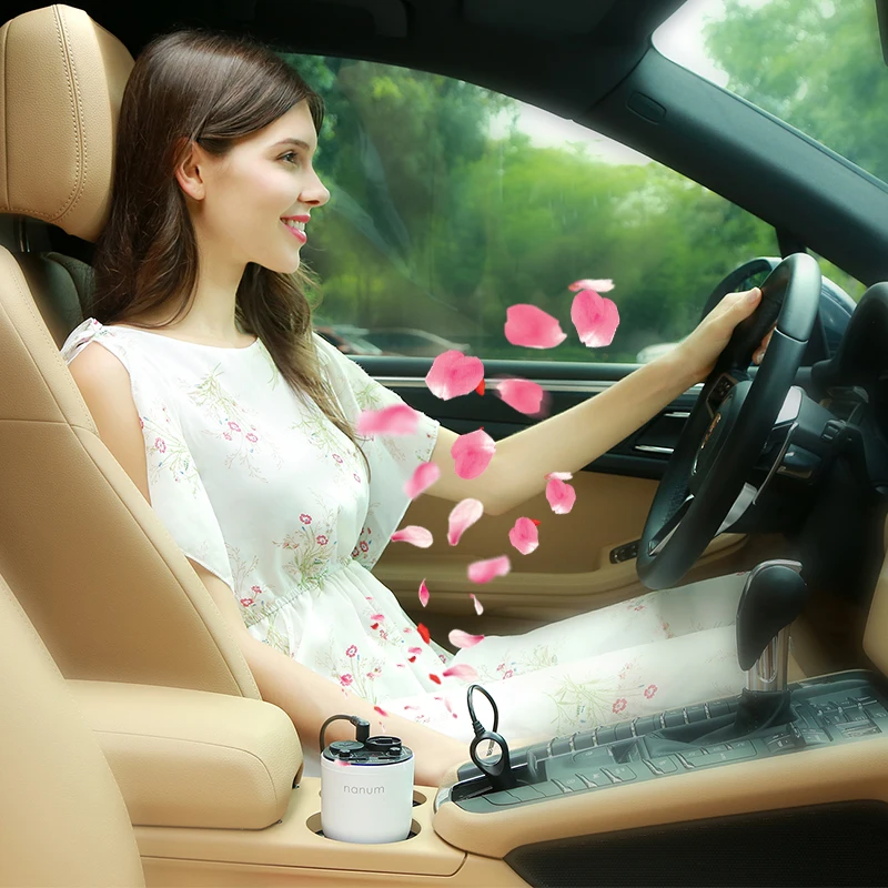 Hot Sell Scent Fragrance Machine Air Freshener Perfume Humidifier USB Waterless Essential Oil Car Aroma Diffuser for Car