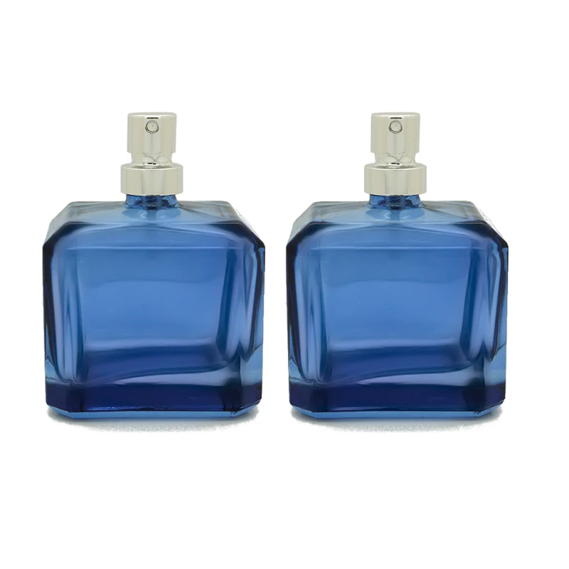 High quality vintage 30ml perfume glass bottle with atomizer with good price for sale