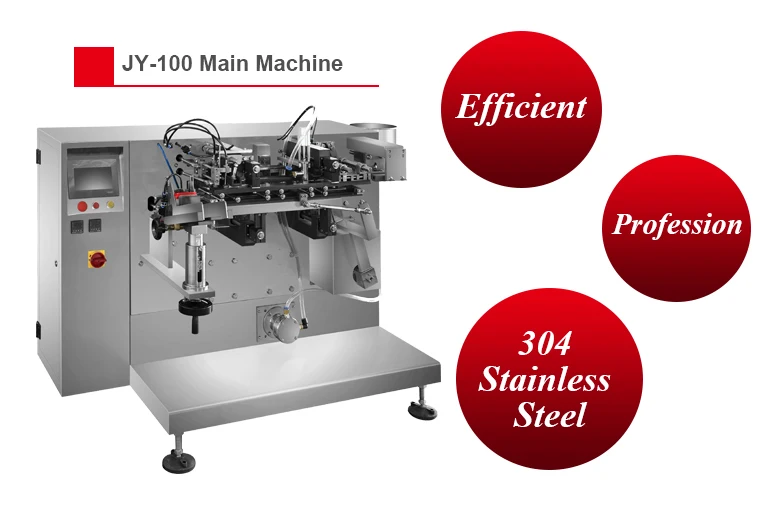 JK-300 корм Горизонтальные одной станции готовых сумка упаковочная машина