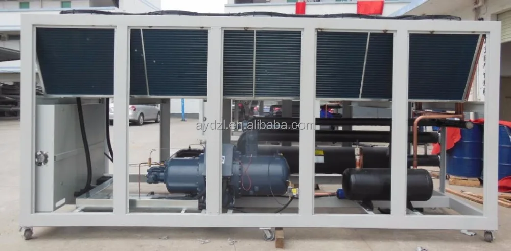 300 Kw 120 Hp Industrial Air Cooled Screw Water Chiller
