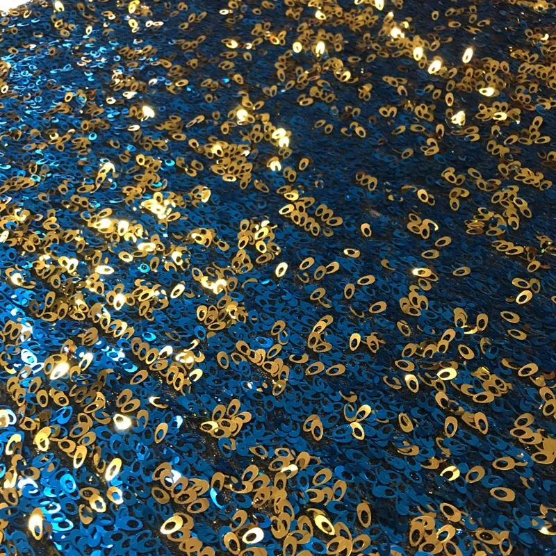 luxury all over bright shining sequin lace fabric 9mm sequins embroidery design shiny lace for party dress or clothing