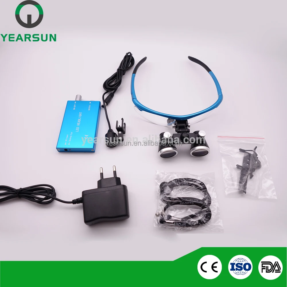 Dental surgical binocular loupes