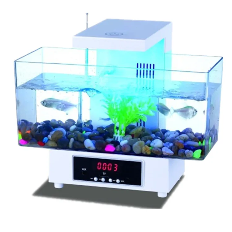 Mini Desktop USB Aquarium / mini fish tank / led Desktop Aquarium