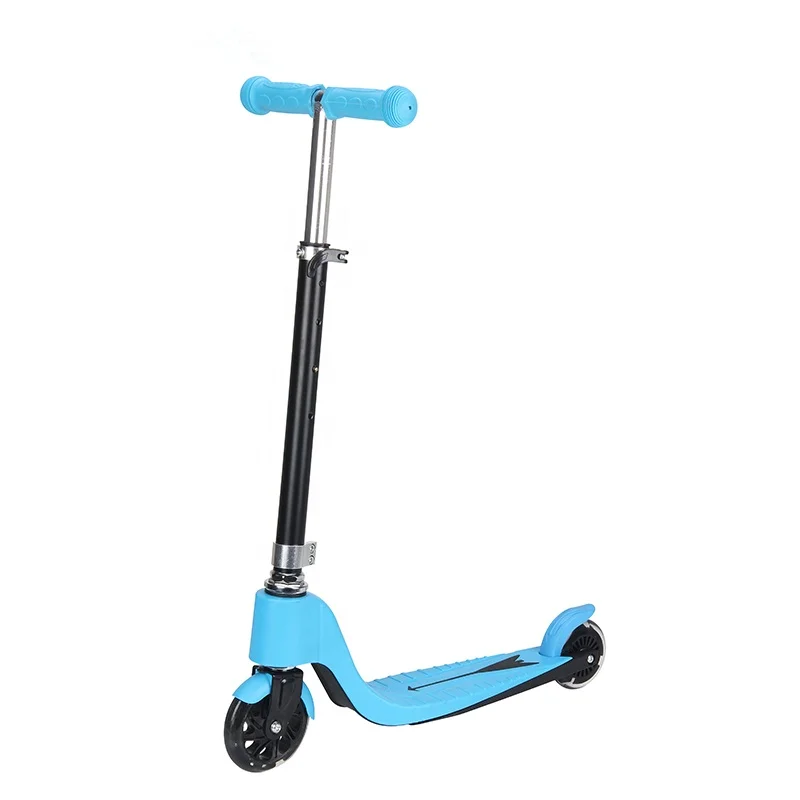 New 2 pu wheels stand up Hot Cheap height adjustable foot Kids Kick pedal Scooter manufacturer