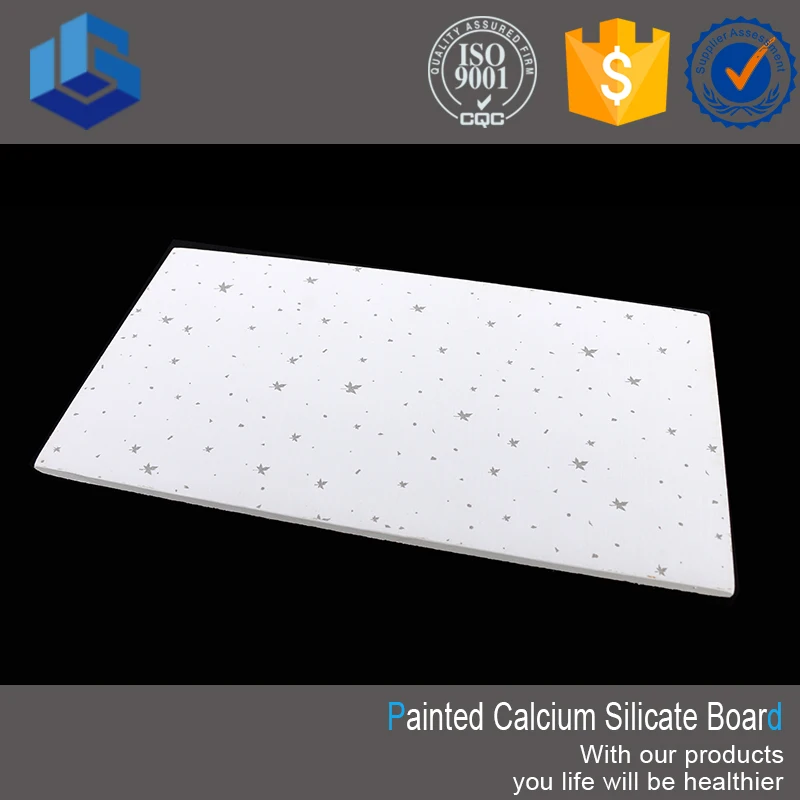 
6mm thickness Lightweight Calcium Silicate Ceiling Board 