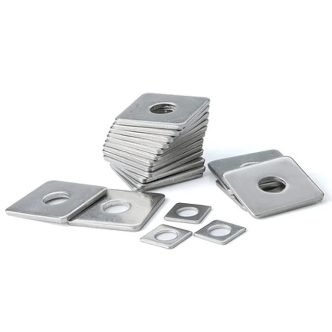 Low Price M5 M6 Stainless Steel Square Washer