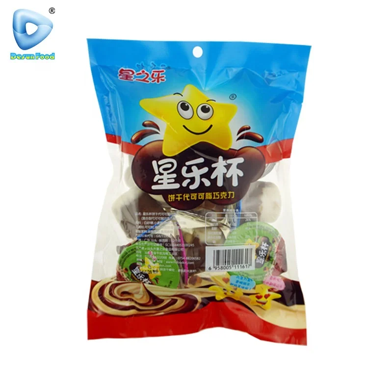 Китайский мини-Кубок шоколада с печеньем