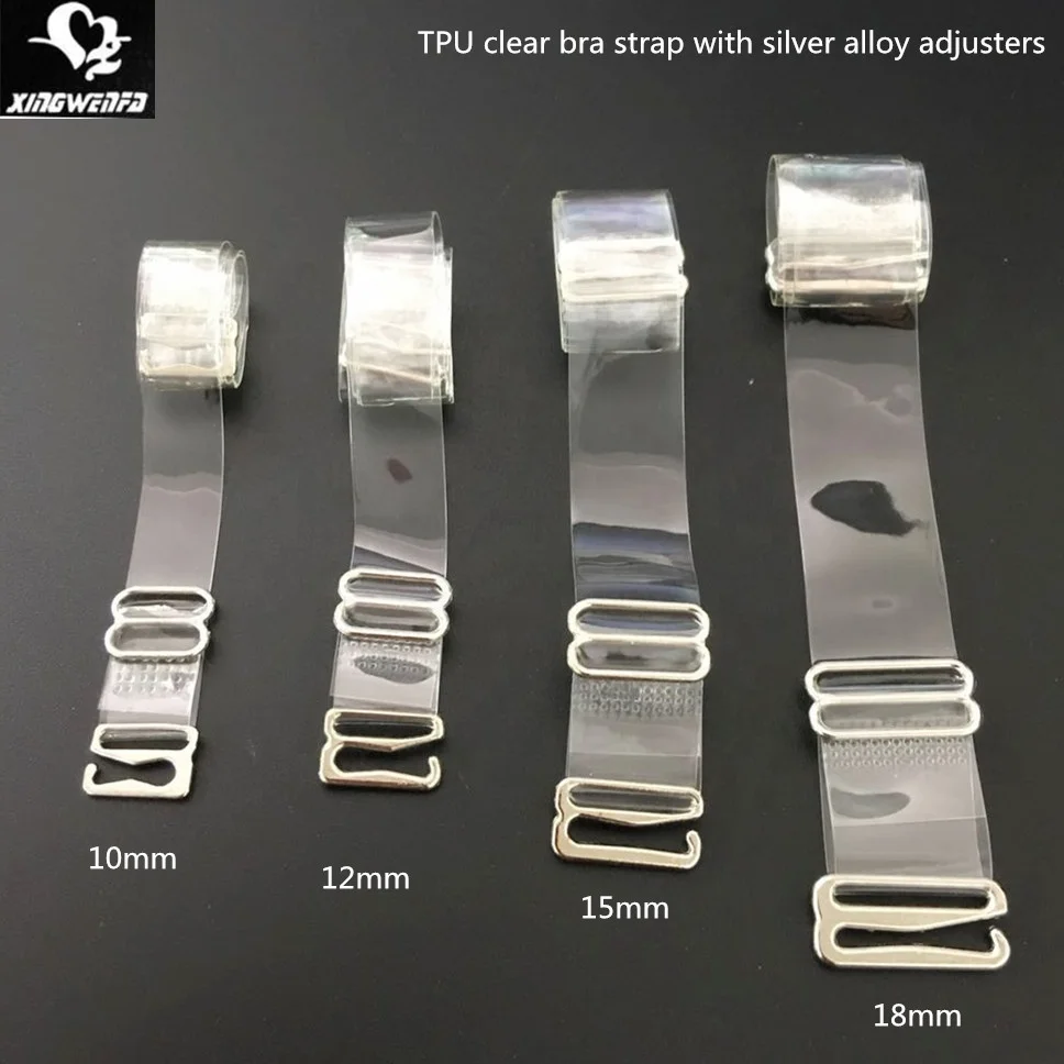 Paperboard packing Good quality  TPU bra strap clear invisible bra strap