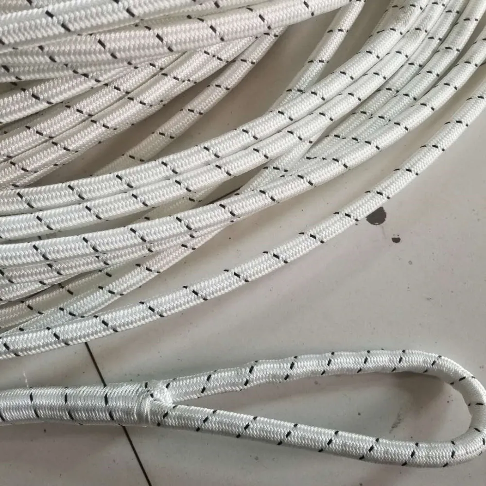 high strength 2mm 3mm double braid uhmwpe electric towing rope for paragliding