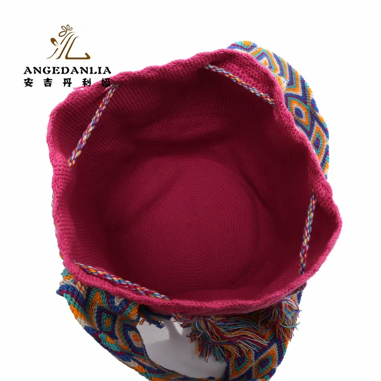 2019 Newest handmade bags ethnic wayuu tassels crossbody handbags
