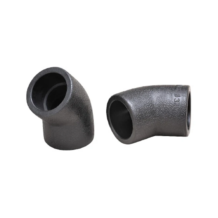 pe hdpe pipe fittings socket bend 90 degree elbow