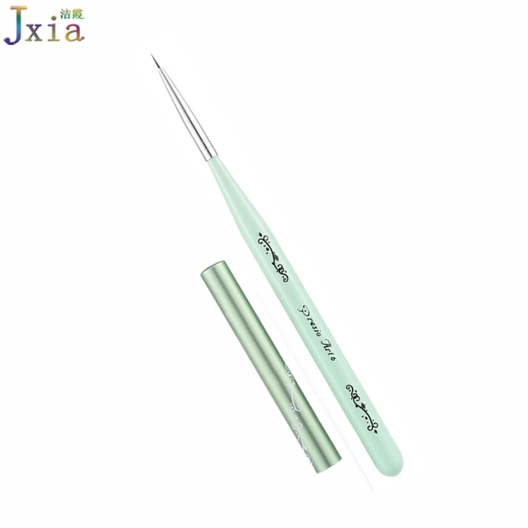 2018 Jiexia новая трендовая нейлоновая кисть для полировки ногтей с металлическими колпачками