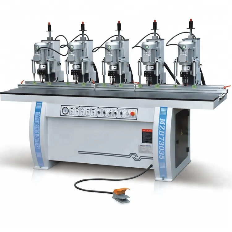 MZB73034 Semi-auto Four Head Hole Drilling Machine Hinge Drilling Machine Hinge Boring Machine With Four Heads