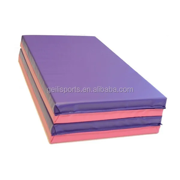 Новый толстый гимнастический складной коврик 1,5 дюйма и 2 дюйма для йоги, Тренировочный Коврик из пены