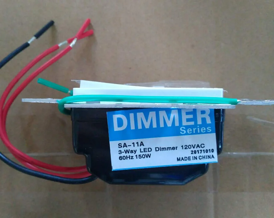 Ul & cul утвердить однополюсный 120VAC 3 способ управления освещением LED диммер 150 Вт, 60 Гц (SA-11)