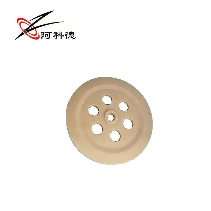 custom large diameter plastic nylon pulley sheave U groove belt Pulley Wheel for Conveyor