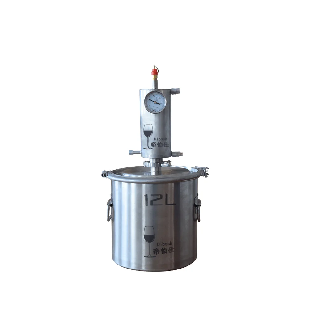 
12L оборудование для дистилляции этиленального спиртового водяного дистиллятора с резервуаром  (60759025192)