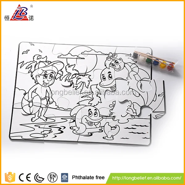 Китай Alibaba акварельной живописи детская игра-головоломка игры