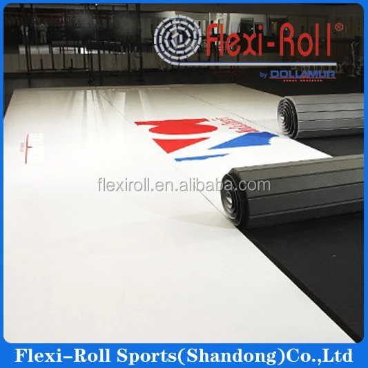 High quality Dollamur flexi roll UWW wrestling mat / Grappling Mat / Kickboxing Mat