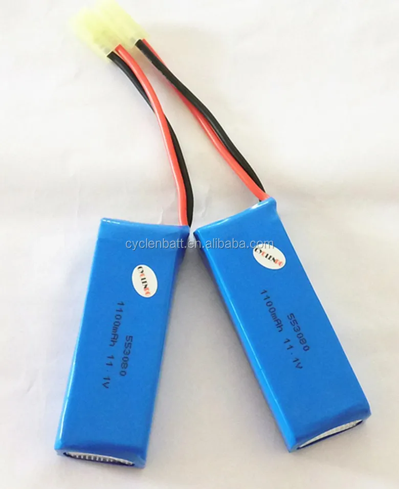 Cyclenpo lipo battery 11.1v 1100amh lithium iron polymer battery
