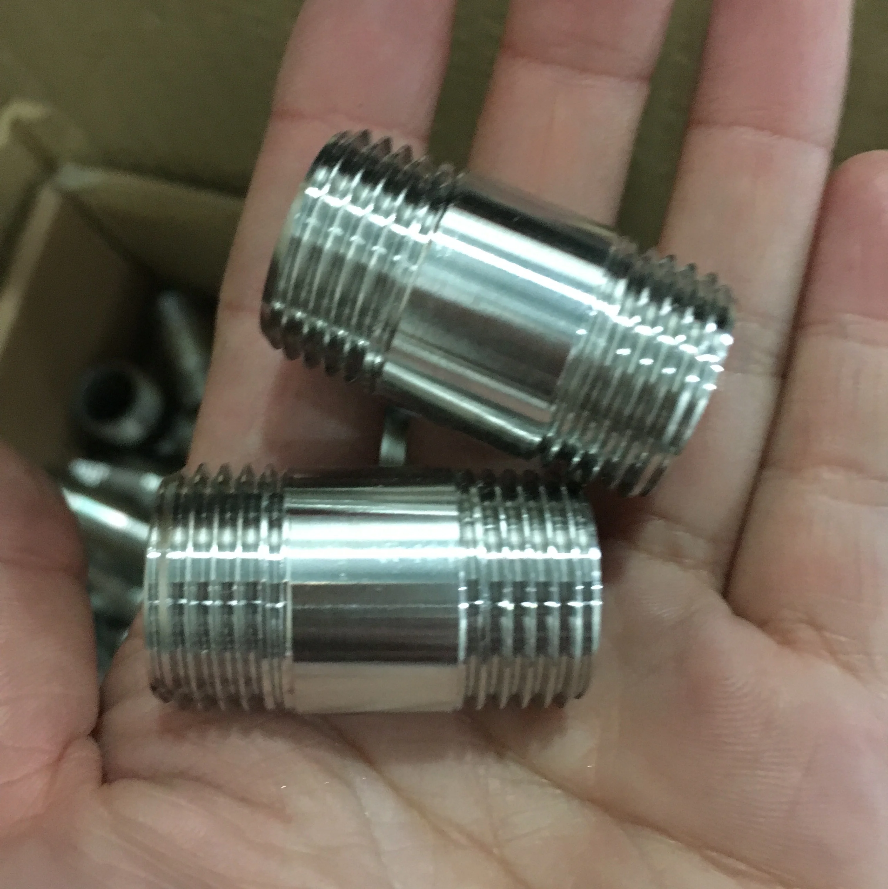 Нержавеющая сталь SS304/SS316 BSP/BSPT/BSPP/NPT Резьбовая полная муфта трубопроводных