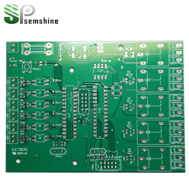  Пульт дистанционного управления изготовление доски Pcb Pcba сборки обработки Semshine-476 semshine 0 075 мм 20 CN;GUA 1 6 FR-4 HASL