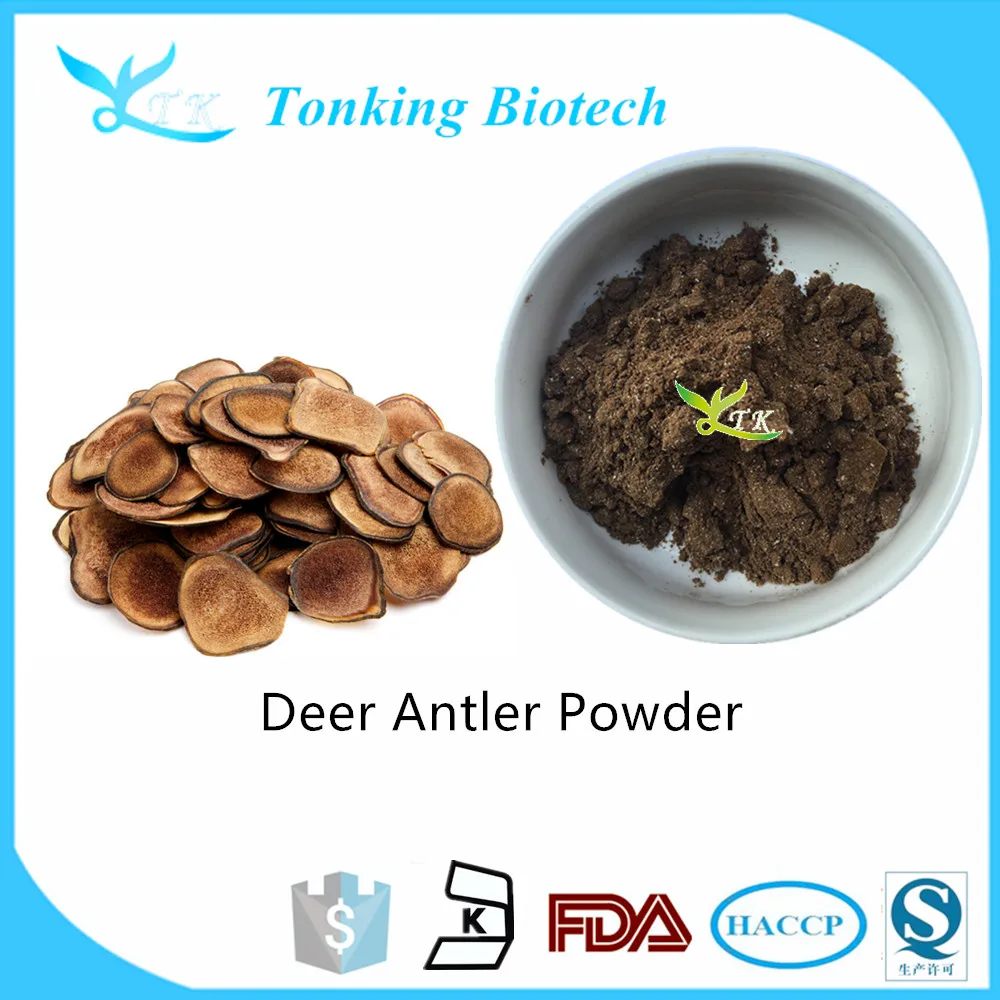 
100% natural deer antler extract powder extract from deer antler velvet 