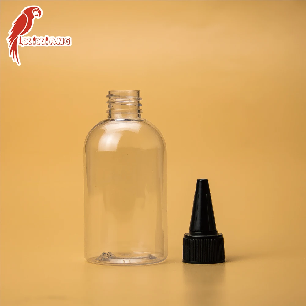 
black twist cap 30ml 60ml 100ml 120ml 200ml dropper bottle PET twist cap plastic bottle e liquid bottle 