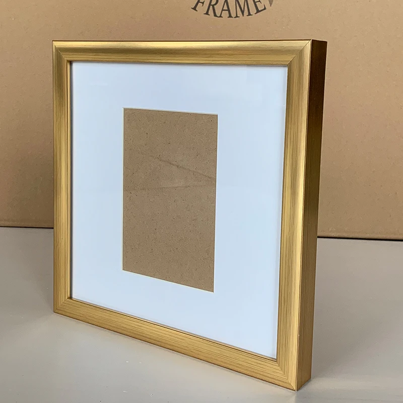 Золотая, белая, красная, коричневая деревянная рамка, 3d теневая коробка, настенная художественная рамка, оптовая продажа