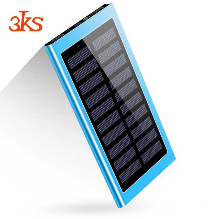 waterproof portable solar power bank 6000mah battery for mobile phone charger