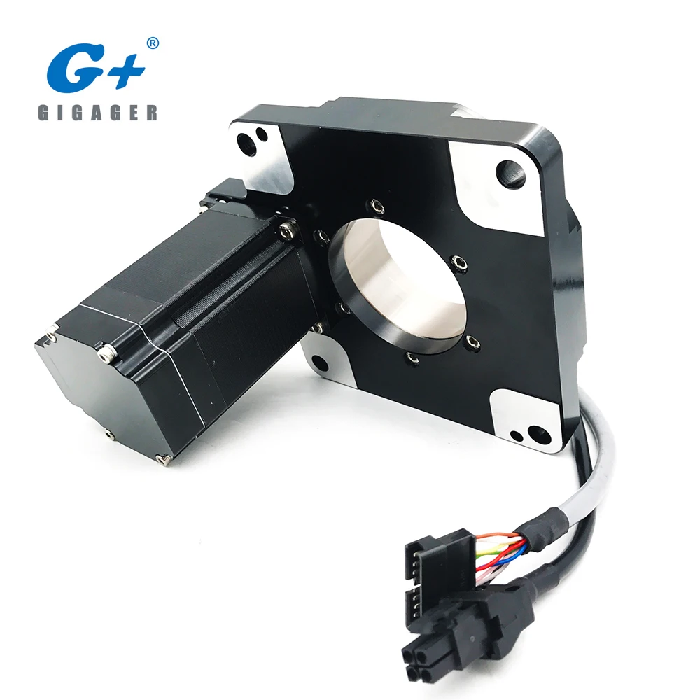 GSN130-18K-CS Closed Loop Stepper Motor Hollow Rotary Actuator Precision Indexing Table with Planetary Reducer