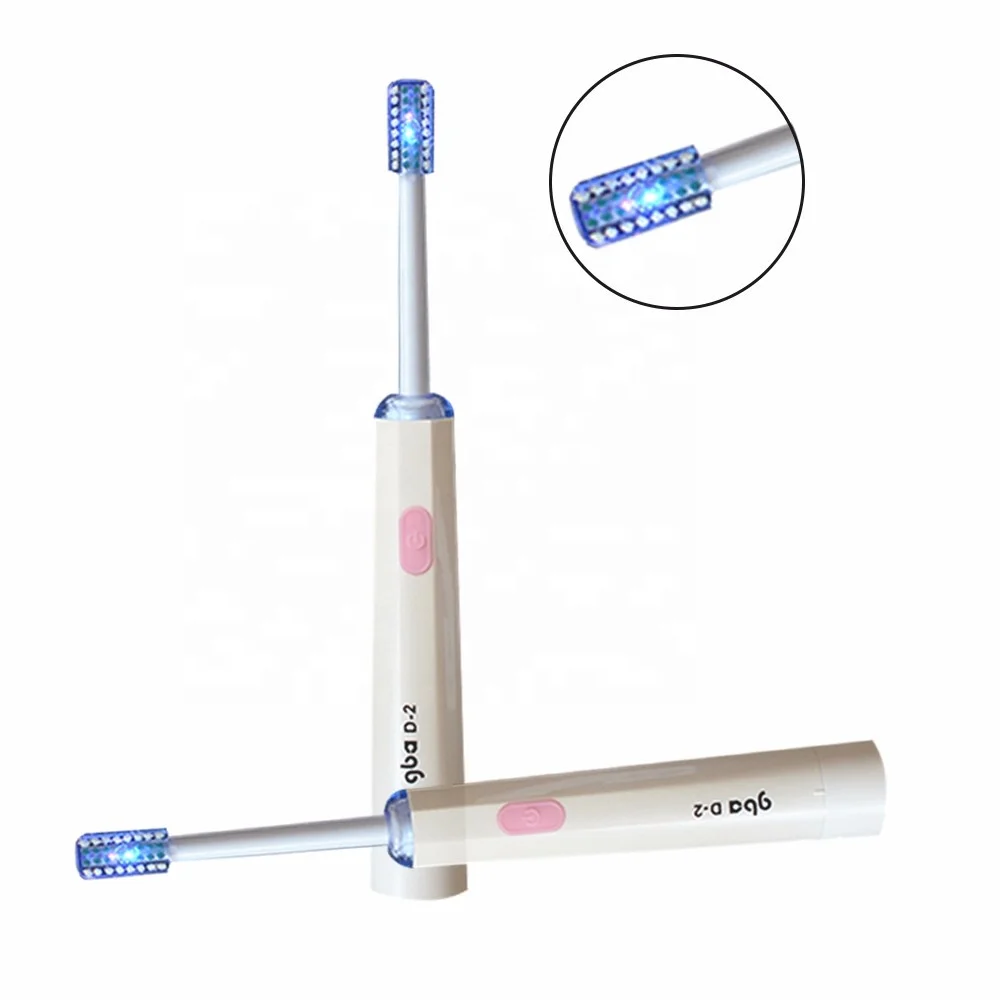 Professional Home Use Cool Led light Sonic Teeth Whitening Electric Led ToothBrush with ToothBrush head