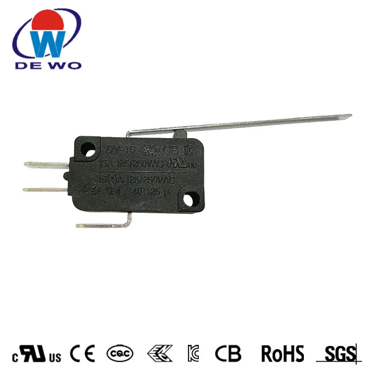 Kw3 oz electronic long hinge lever 40t85 5e4 250v micro switch
