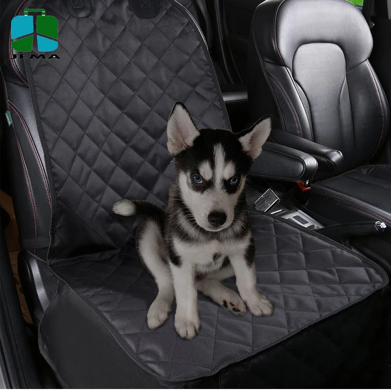 Universal Design Dog Car Seat Cover Nonslip Rubber Backing for All Cars