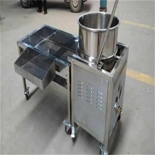 China stainless steel commercial caramel kettle corn popcorn machine for sale