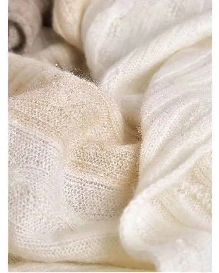 Зимний Элегантный двусторонний монгольский шарф из 100% кашемира